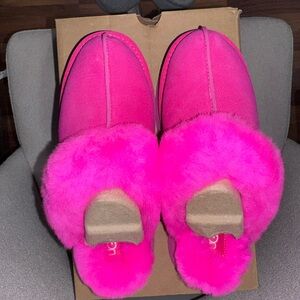 UGG Disquette Platform Slipper NIB NWT - Taffy Pink Size 9